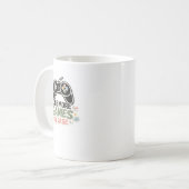 Noch ein Spiel, bitte, lustiger Gamer-Controller Kaffeetasse (Vorderseite Links)