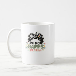 Noch ein Spiel, bitte, lustiger Gamer-Controller Kaffeetasse