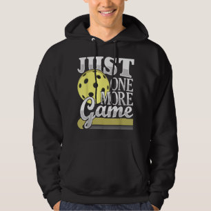 Noch ein Spiel - Funny Pickleball Player Paddle Hoodie