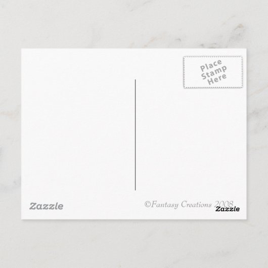 Noch ein Tag...... Postkarte (Rückseite)