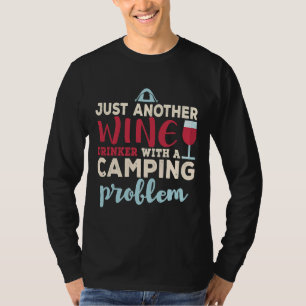 Noch ein Wein mit einem Getränk T-Shirt