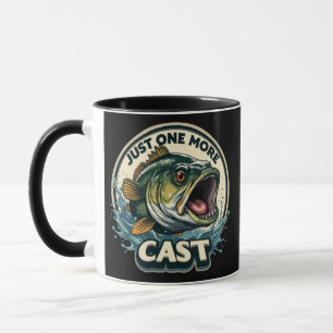 Noch ein Wurf Barschangeln Tasse