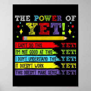 Noch eine inspirierende motivierende Aussage Groth Poster