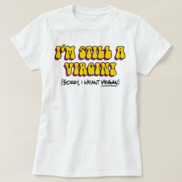 Noch eine Jungfrau - ich meine Vegan! Funny Vegeta T-Shirt
