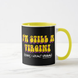 Noch eine Jungfrau - ich meine Vegan! Funny Vegeta Tasse