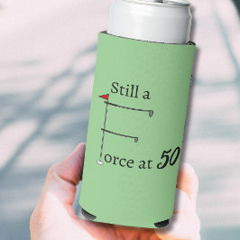 Noch eine Kraft bei 50 Geburtstagsgolfthema Selters Dosenkühler