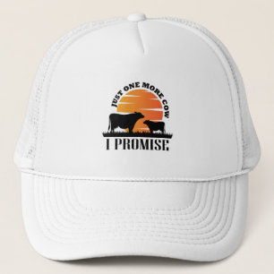Noch eine Kuh verspreche ich Geschenk für die Idee Truckerkappe