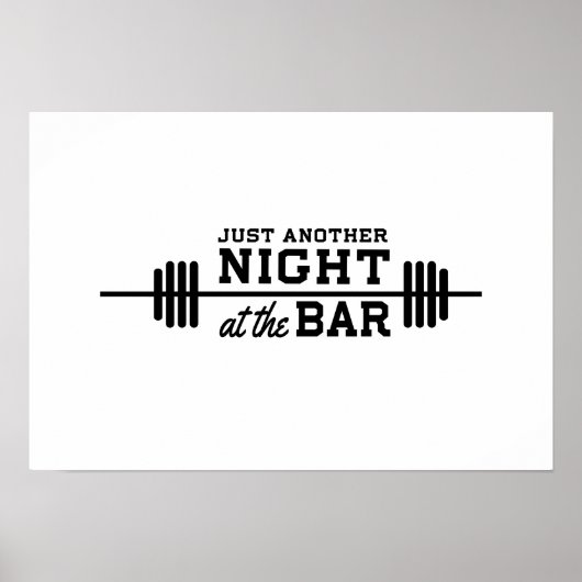 Noch eine Nacht am Bar Poster (Vorne)