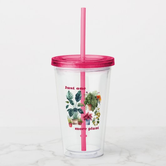 Noch eine Pflanze Acryltrinkbecher (Vorderseite)