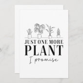 Noch eine Pflanze Dankeskarte (Vorne/Hinten)