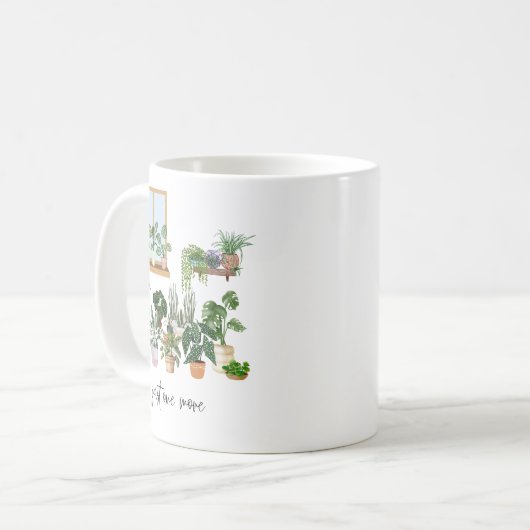 Noch eine Pflanze Kaffeetasse (Vorderseite Links)