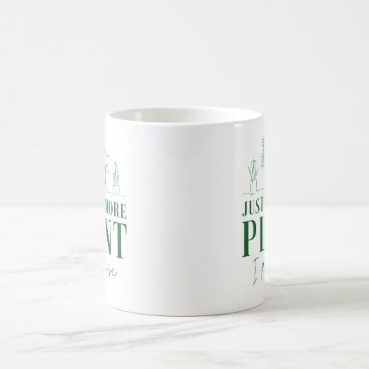 Noch eine Pflanze Kaffeetasse (Mittel)