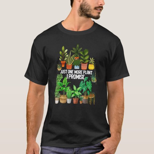 Noch eine Pflanze Puff Gardener Pot Head T-Shirt (Vorderseite)