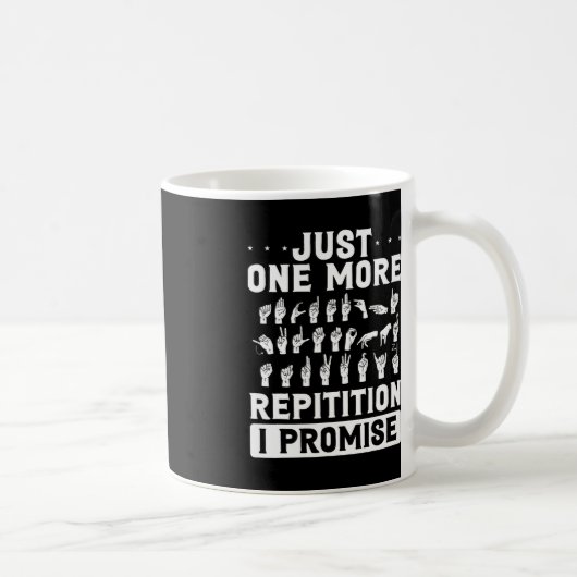 Noch eine Repitition verspreche ich Design für Dea Kaffeetasse (Rechts)