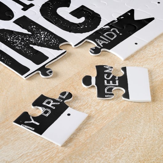 Noch eine Sache - der Vorschlag von Bridesmaid Puzzle (Seite)