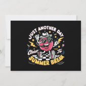 Noch einen Tag Naher zum Sommerpause-Lehrer Einladung (Vorderseite)