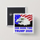 Noch einmal Knopf des Trumpfs 2020 Button (Vorne & Hinten)
