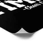 Noch einmal - Lustiges Cheerleader-Cheer-Trainer-G Poster (Ecke)