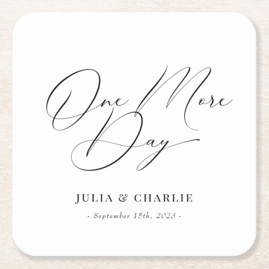 Noch einmal Probe Untersetzer Papier (Vorderseite)