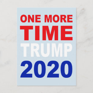 Noch einmal Trump 2020-T - Shirt Postkarte