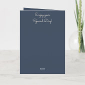 Noch fabelhaft bei 60 fügen Sie den Namen floralbl Karte (Rückseite)