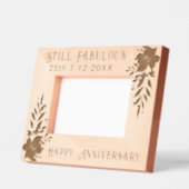 Noch fabelhaftes 25-jähriges glückliches Jubiläum Geätzte Rahmen (Links)