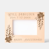 Noch fabelhaftes 25-jähriges glückliches Jubiläum Geätzte Rahmen (Vorderseite)