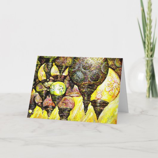 Noch größere Farbidee Dankeskarte (Vorderseite)