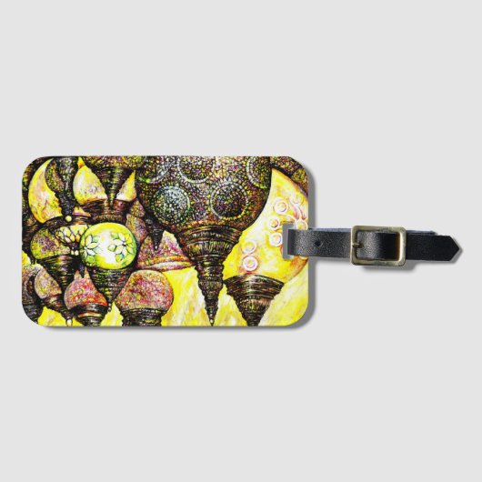 Noch größere Farbidee Gepäckanhänger (Vorderseite (Horizontal))