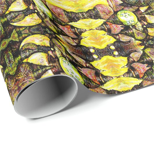 Noch größere Farbidee Geschenkpapier (Rolleneckpunkt)