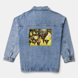 Noch größere Farbidee Jeansjacke