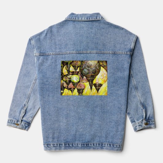 Noch größere Farbidee Jeansjacke (Rückseite)