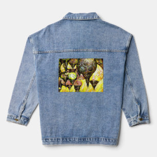 Noch größere Farbidee Jeansjacke