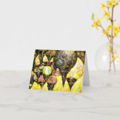 Noch größere Farbidee Karte (Gelbe Blume)