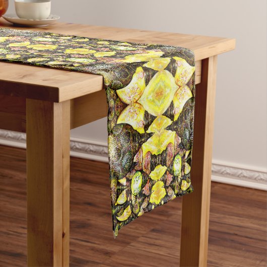 Noch größere Farbidee Kurzer Tischläufer (Beispiel)