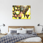 Noch größere Farbidee Leinwanddruck (Insitu (Schlafzimmer))