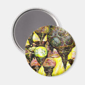 Noch größere Farbidee Magnet (Vorderseite/Rückseite)