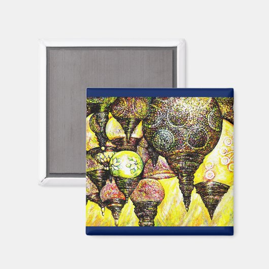 Noch größere Farbidee Magnet (Vorderseite/Rückseite)