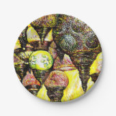 Noch größere Farbidee Pappteller (Vorderseite)