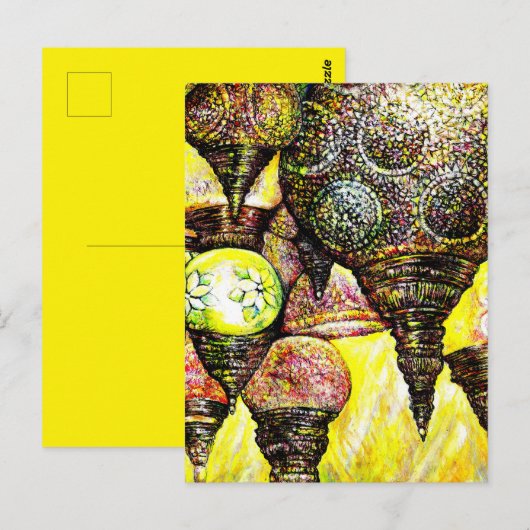 Noch größere Farbidee Postkarte (Vorne/Hinten)