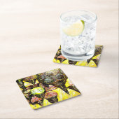 Noch größere Farbidee Rechteckiger Pappuntersetzer (Vor Ort)