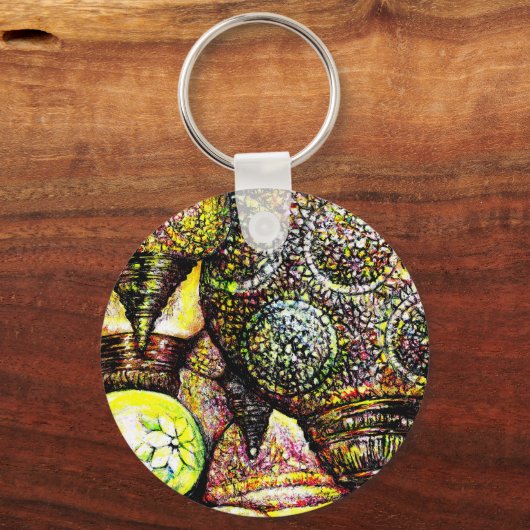 Noch größere Farbidee Schlüsselanhänger (Rückseite)