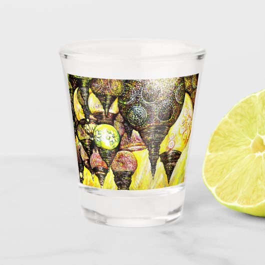 Noch größere Farbidee Schnapsglas (Vorderseite)