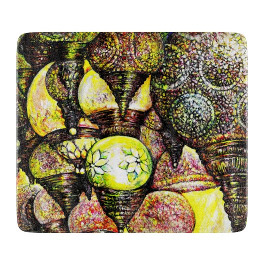 Noch größere Farbidee Schneidebrett (Vorderseite)