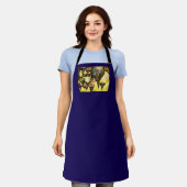 Noch größere Farbidee Schürze (Getragen)