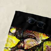 Noch größere Farbidee Strandtuch (Beispiel)