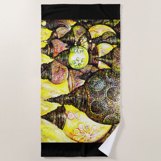 Noch größere Farbidee Strandtuch (Vorderseite)