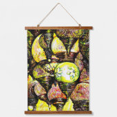 Noch größere Farbidee Wandteppich Mit Holzrahmen (Vorderseite)