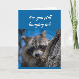 Noch hing in mir für dich Raccoon Karte