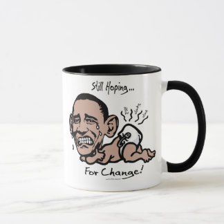 Noch, hoffend für Änderungc$anti-obama-Gang Tasse